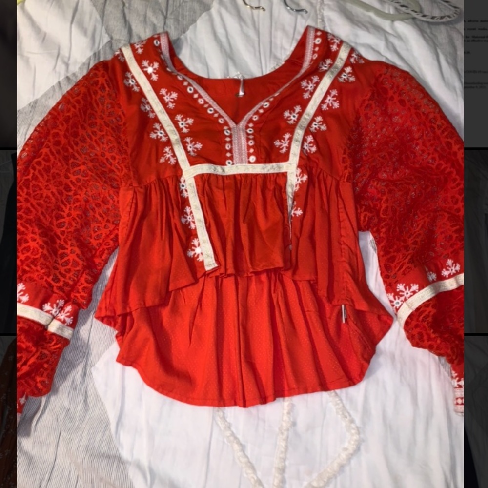 Free people top NWT size S